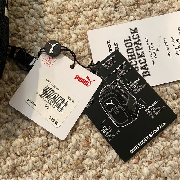 Puma Evercat Contender Backpack, fits 12" Laptop - Picture 4 of 6